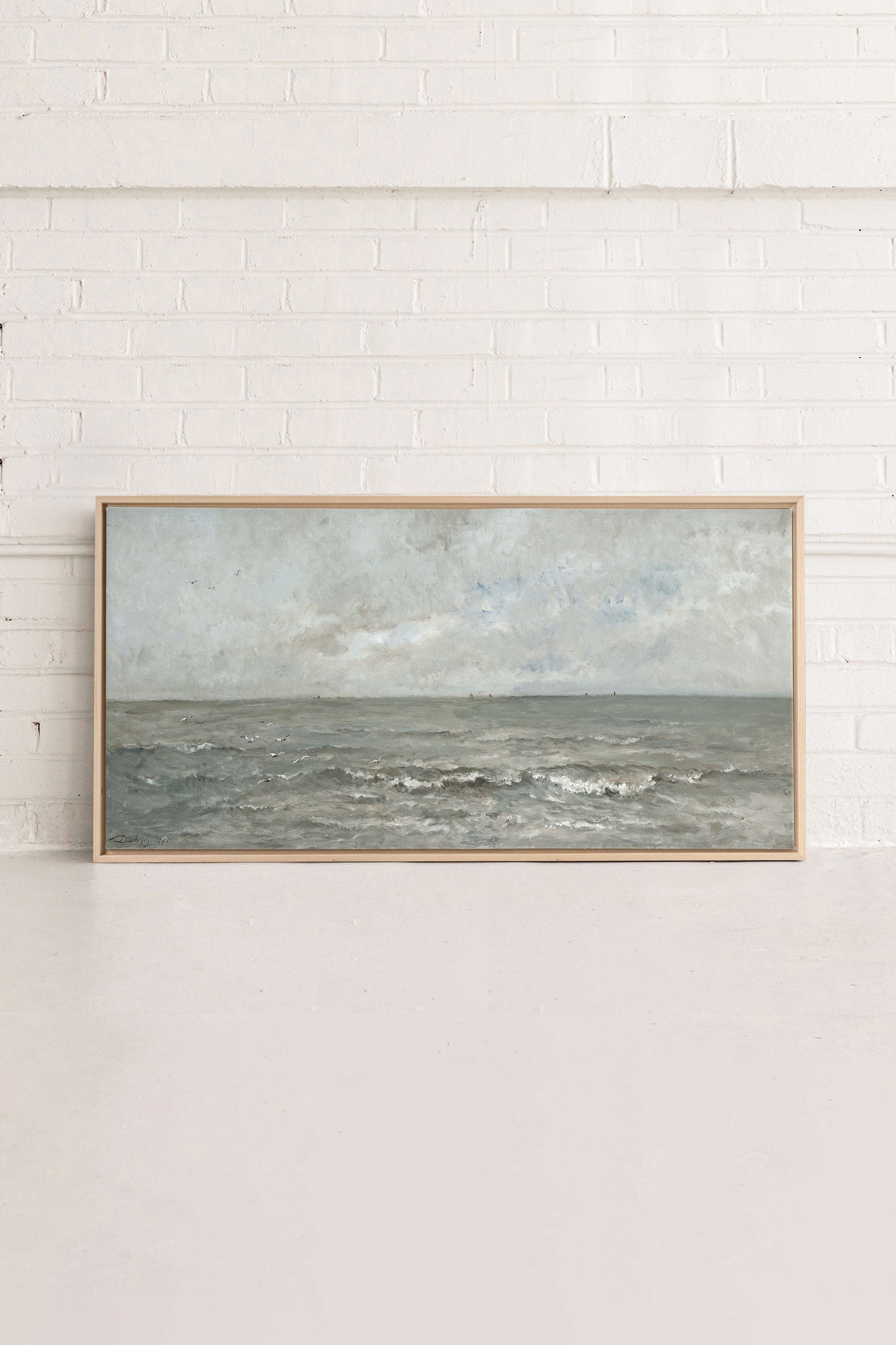 SIGNATURE SEASCAPE, Oeuvre sur toile étirée