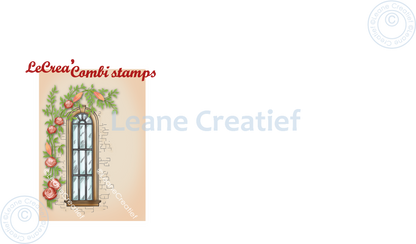 Lecreadesign Combi Clear Stamp Window With Climbing Plant