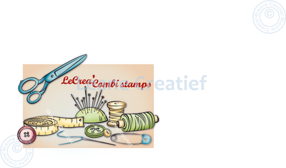 Lecreadesign Combi Clear Stamp Sewing Knitting & Crochet