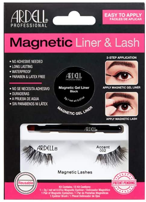 Faux cils magnétiques et eyeliner Ardell 002