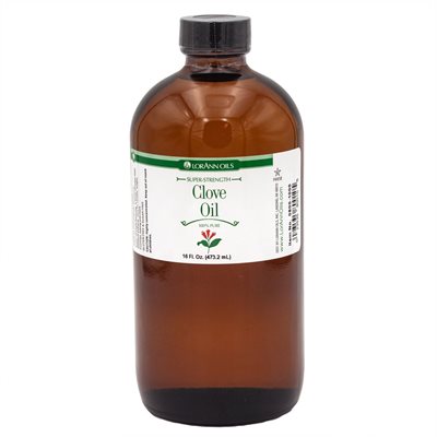 'REDUCED TO CLEAR' Clove Oil Natural - Food Grade Essential Oils 16 oz. - Ships Free Within Canada on Orders Above CAD $199