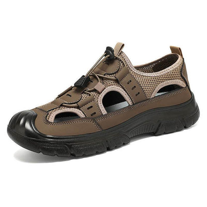 Summer Beach Hole Wading Rotating Button Sandals Men's Casual Shoes