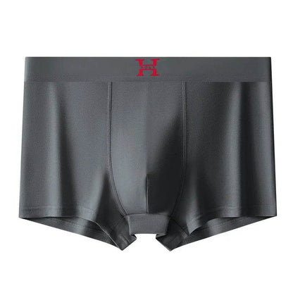Men's Cotton Spandex Breathable HOLY Boxer Briefs underwear Mid wast