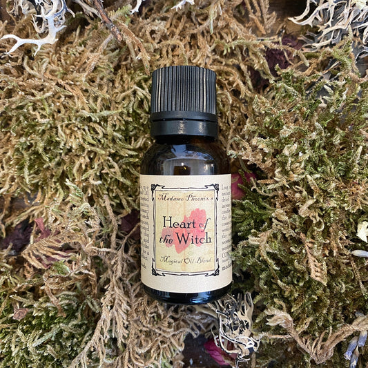 Compte-gouttes d'huile Cœur de sorcière