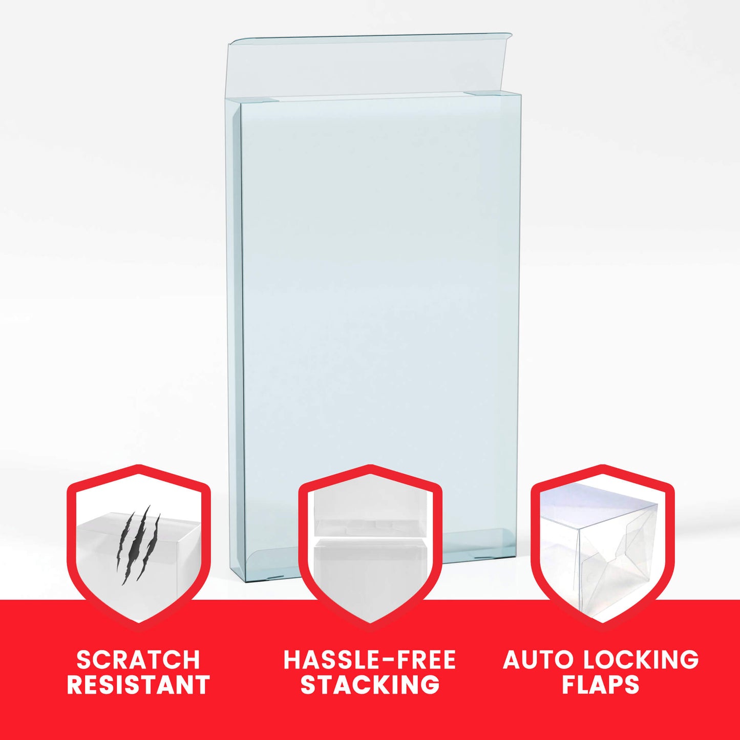 EVORETRO Display Case Protector for Upper Deck Series Two Young Guns Delivery