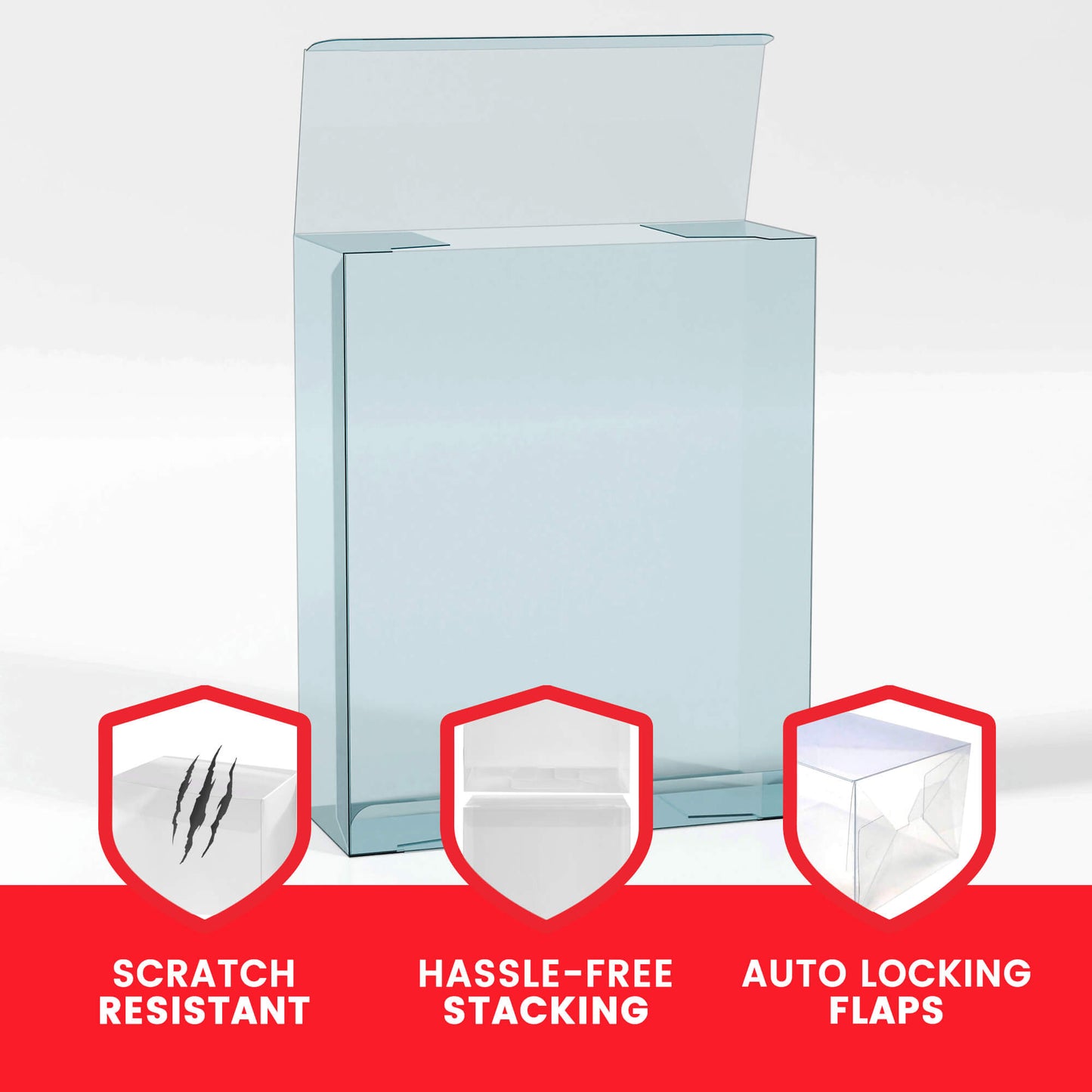 Transparent EVORETRO PET Display Case Protector for SH Figuarts Sanji Figure