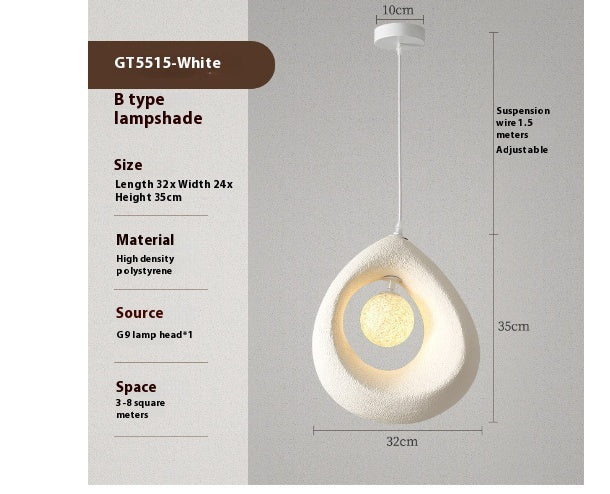 Sili Style Retro Pendant Light – Modern Simple Chandelier for Restaurant, Bar, Dining Room & Living Room