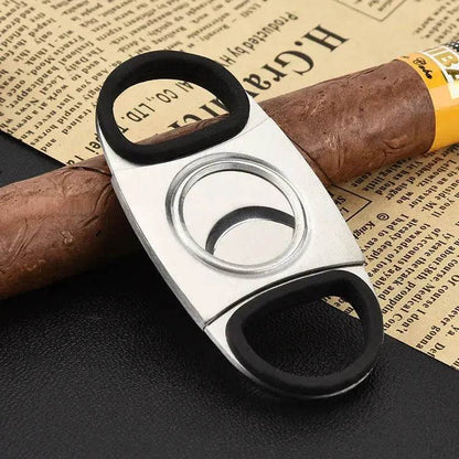 Portable Stainless Steel Cigar Cutter