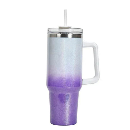 Stainless Steel Double Layer Thermal Insulation Water Tumbler Cup