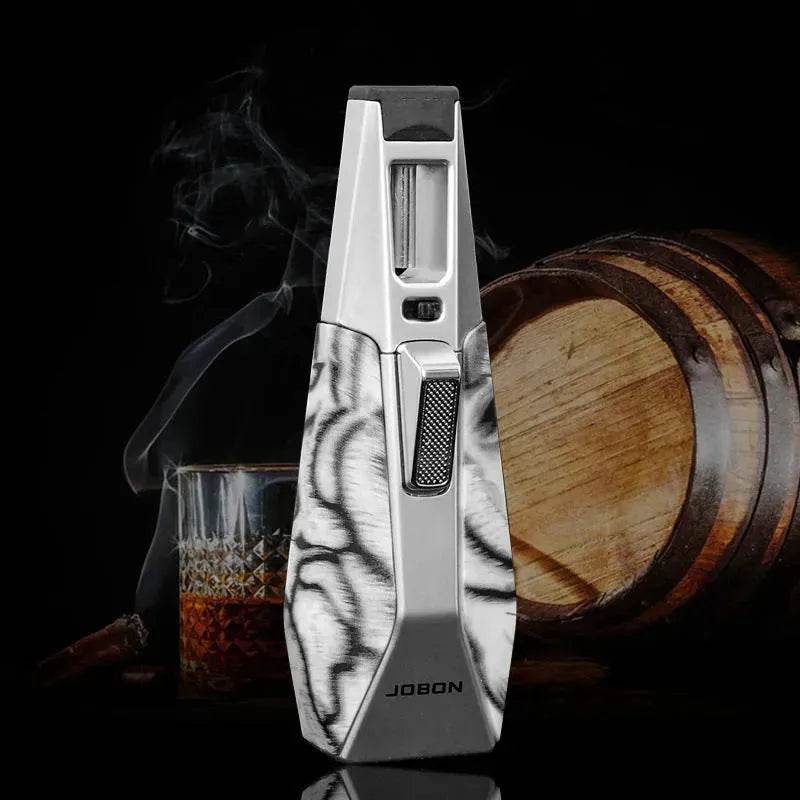 Luxury High-end Safety Lock Fire Integrated Cigar Lighter