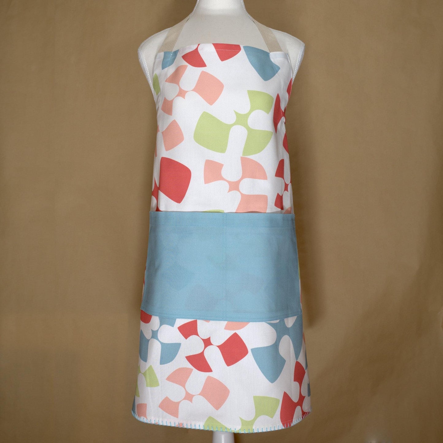 Le Flutter : Tablier en coton lavable de créateur