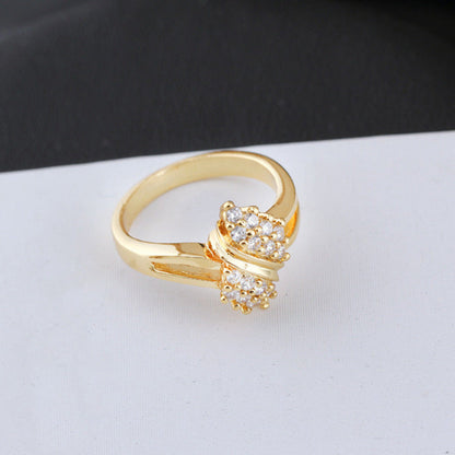 Girls Fashion Zircon Ring
