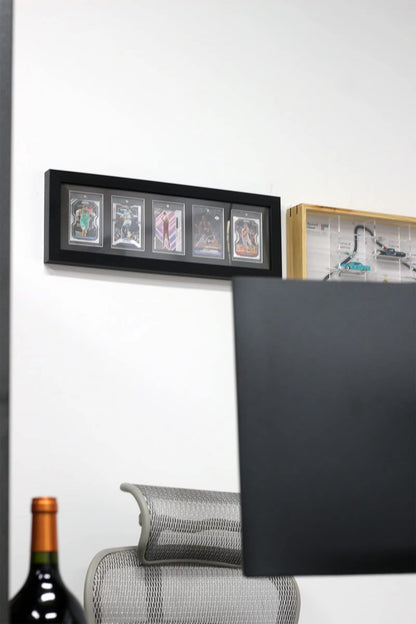 EVORETRO Wooden Display Frame for Cards, Magnetic holder