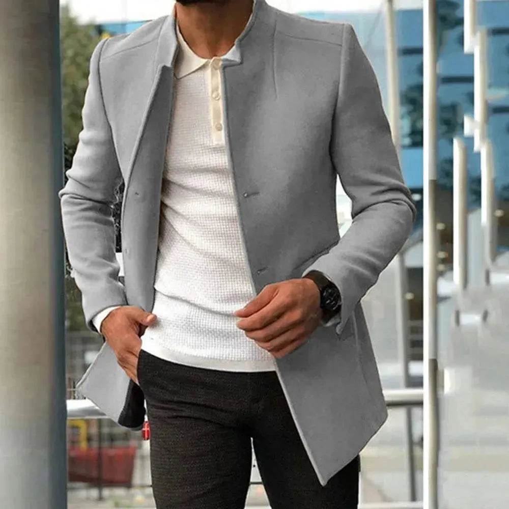 Blazer for Men Used as Business Work Jacket Breasted Plain - Slim fit
