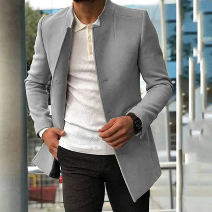 Blazer for Men Used as Business Work Jacket Breasted Plain - Slim fit