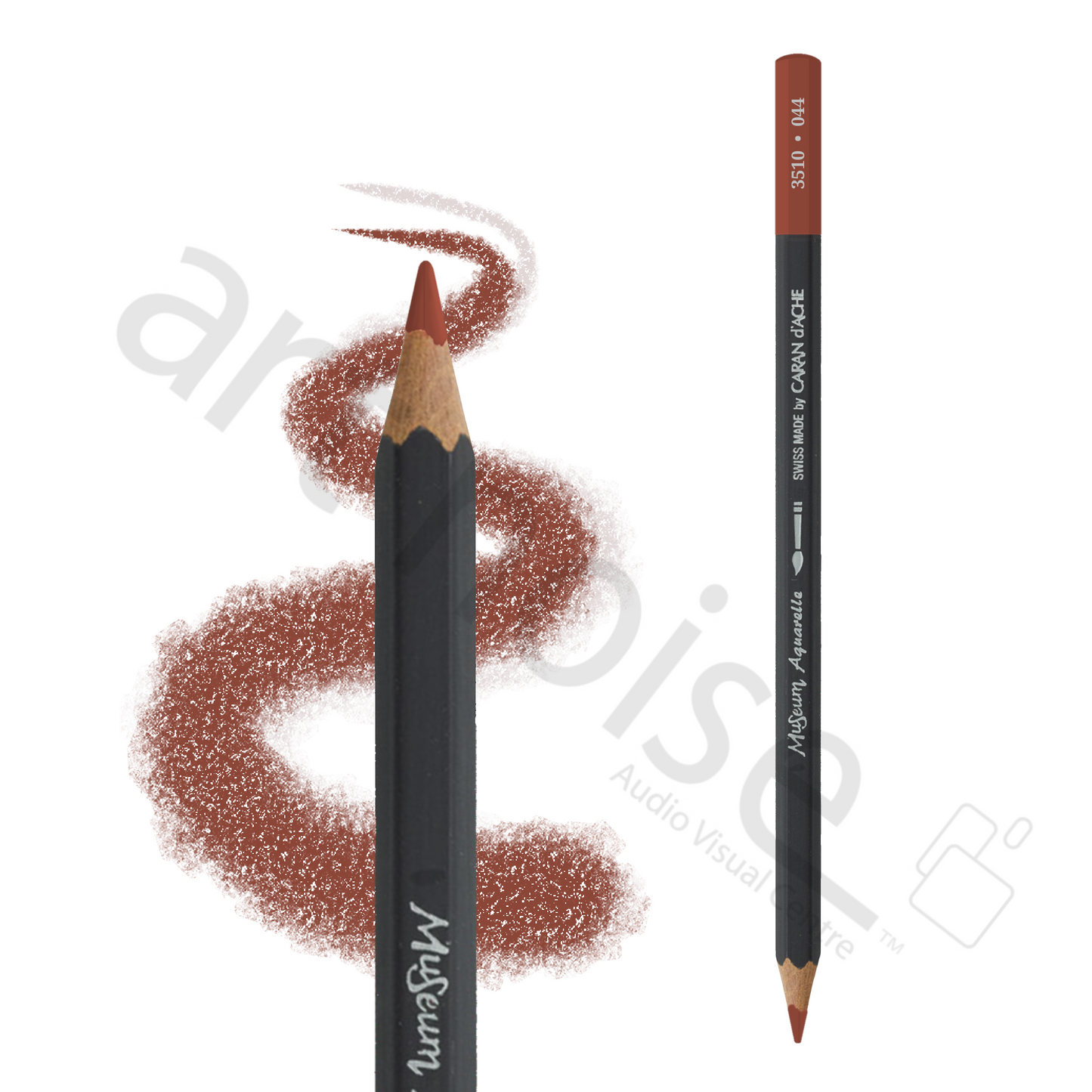 Caran d'Ache - Museum Watercolour Pencil - Browns and Ochres