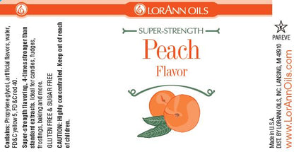 Peach Flavoring - Super Strength Flavor 1 oz., 16 oz., 1 Gallon, 5 Gallons - Ships Free Within Canada on Orders Above CAD $199