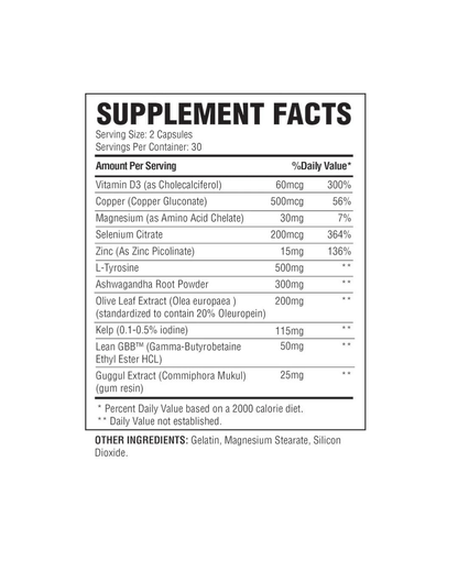 Thyrogenic: Stimulant-Free Thyroid Support Supplement