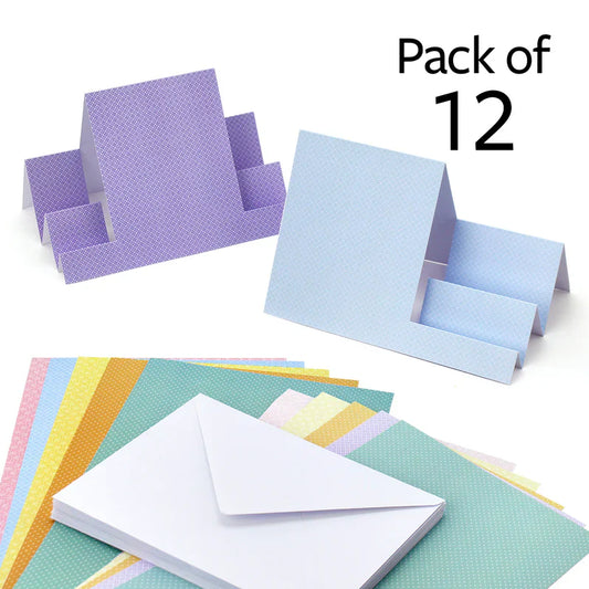 Stepper Cards - Pretty Pastels