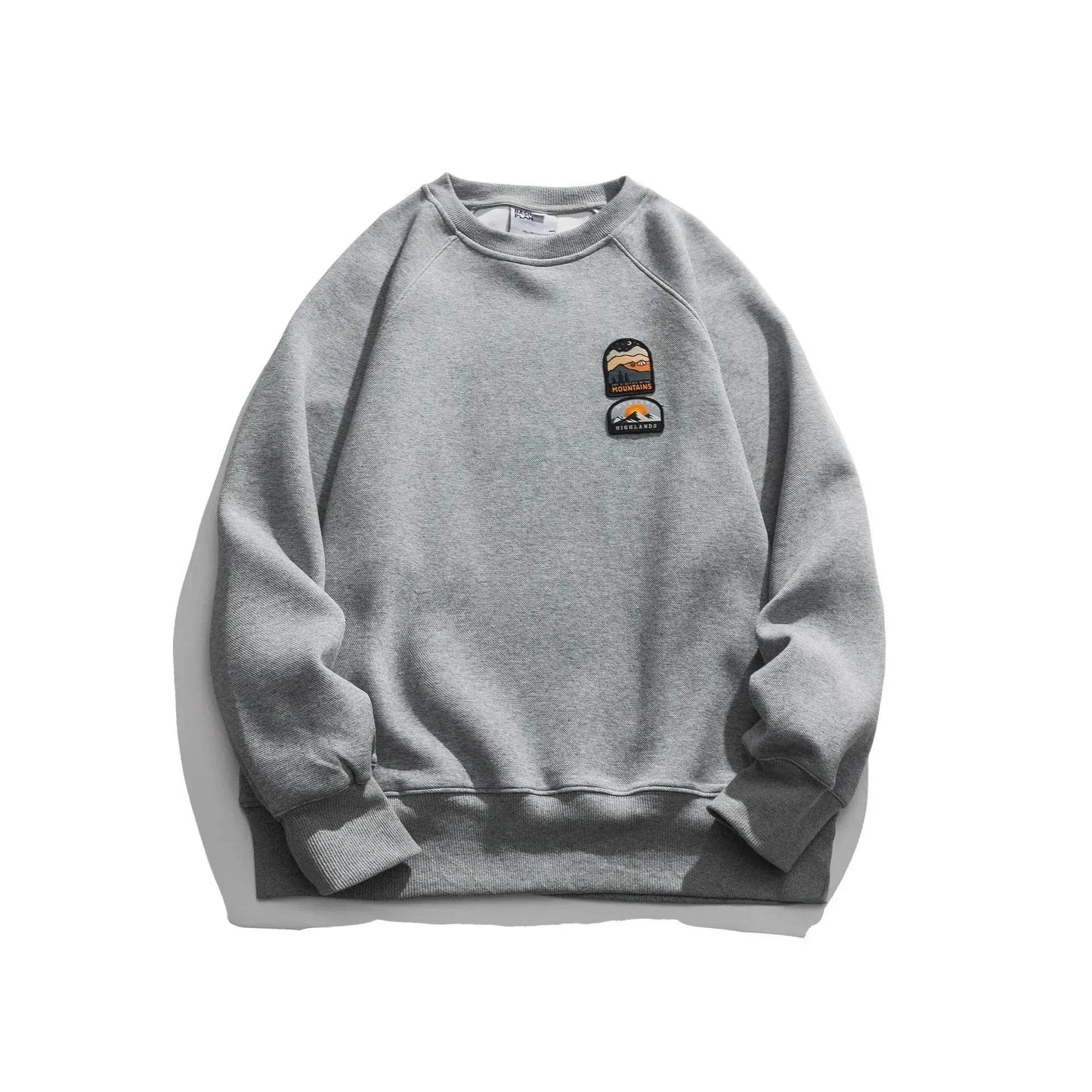 Men's Autumn  Drop-shoulder Sleeve Round neck Oversized Pullover sweatshirts