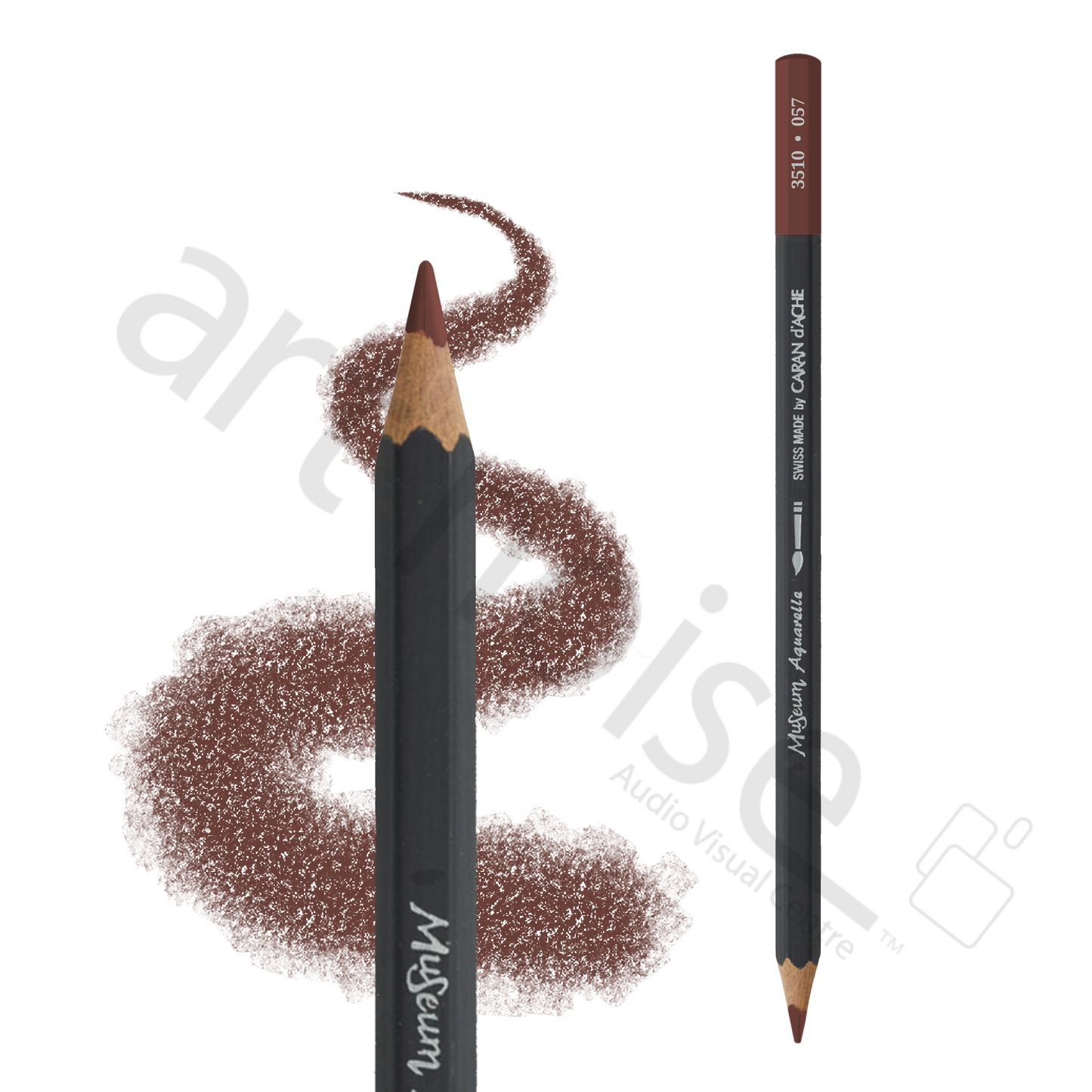 Caran d'Ache - Museum Watercolour Pencil - Browns and Ochres