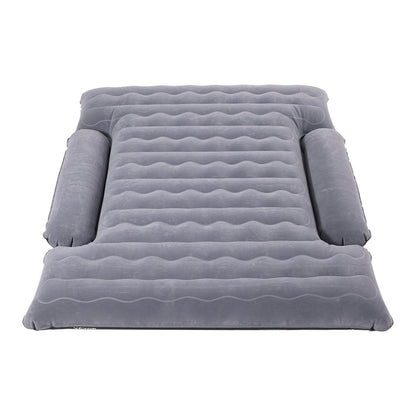 Truck Bed Air Mattress, For 6-6.5 Ft Full Size Truck Beds, Inflatable Air Mattress Camping Bed With 12V Air 2 Pillows, Carry Bag, For Chevrolet Silverado, Dodge Ram, Ford
