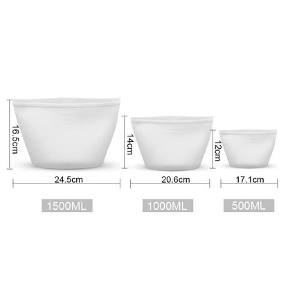 Silicone Food Storage Bag reusable freezer bags