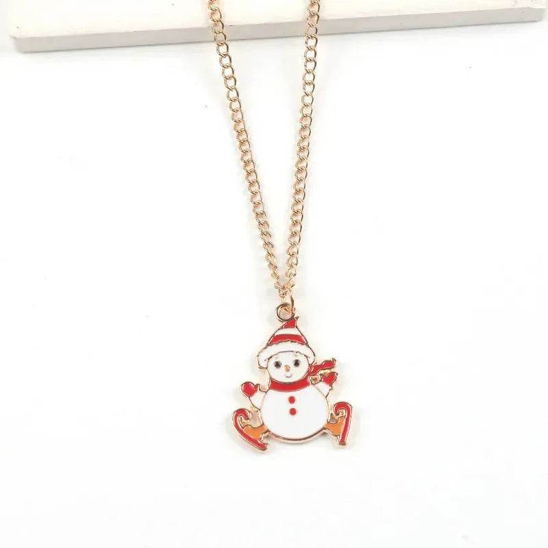 Collier de Noël pour femme Idée cadeau bijoux pour femme