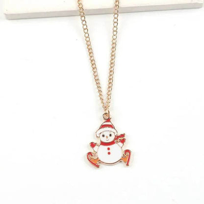 Collier de Noël pour femme Idée cadeau bijoux pour femme