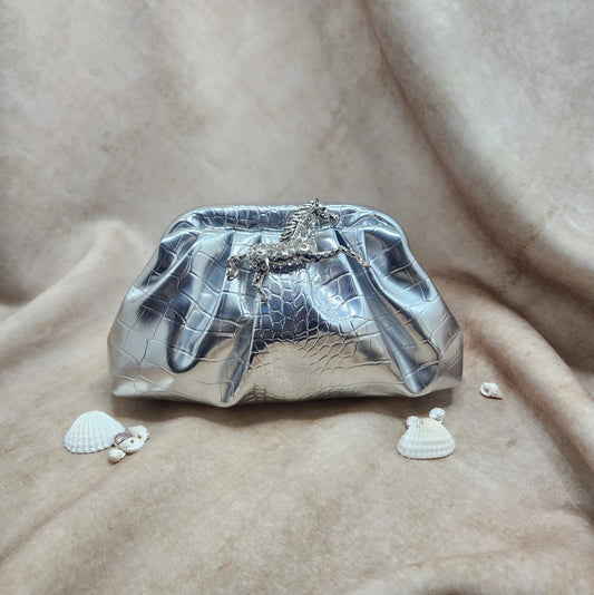 Pochette Nuage Gallop Argent