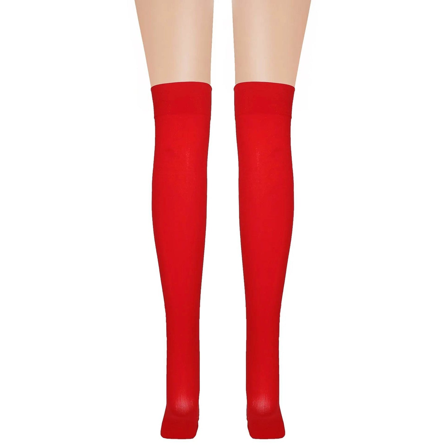 Thickened Women's Red Long Bow Christmas Stockings