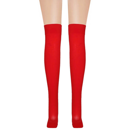 Thickened Women's Red Long Bow Christmas Stockings