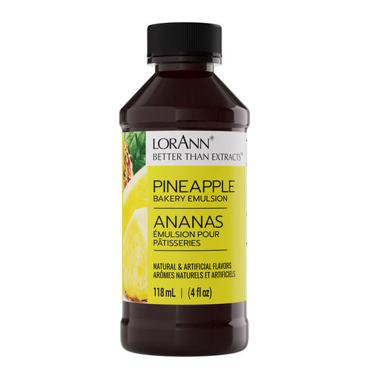 Pineapple Bakery Emulsion - 4 oz. - 16 oz., 1 Gallon, 5 Gallons - Bakery Emulsions Canada - Ships Free Within Canada on Orders Above CAD $199