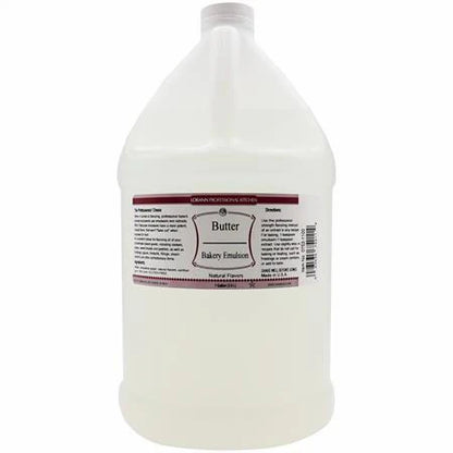 Natural Butter Bakery Emulsion - 4 oz. - 16 oz. - 1 Gallon - 5 Gallons - Bakery Emulsions Canada - Ships Free Within Canada on Orders Above CAD $199