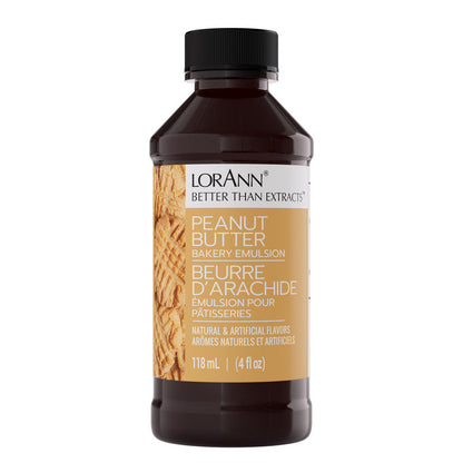 Peanut Butter Bakery Emulsion (Peanut Free) - 4 oz., 16 oz. 1 Gallon, 5 Gallons - Bakery Emulsions Canada - Ships Free Within Canada on Orders Above CAD $199