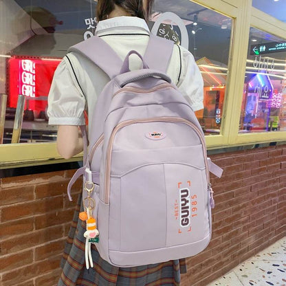 High School Student Schoolbag Large Capacity Backpack for School