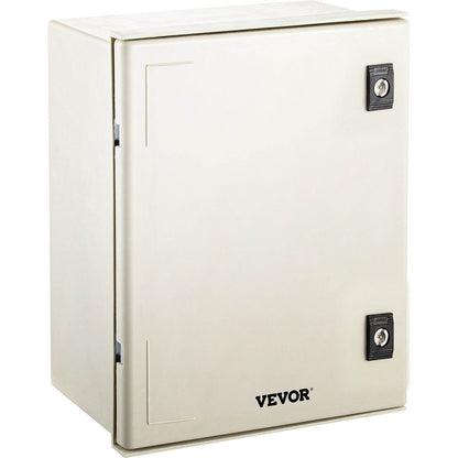 NEMA Steel Enclosure, 16 X 12 X 8 NEMA 4X Fiberglass Electrical Box, IP66 Waterproof & Dustproof, Outdoor Indoor Electrical Junction Box, With Mounting Plate
