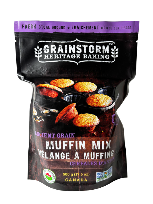 Préparation pour muffins bio aux céréales anciennes