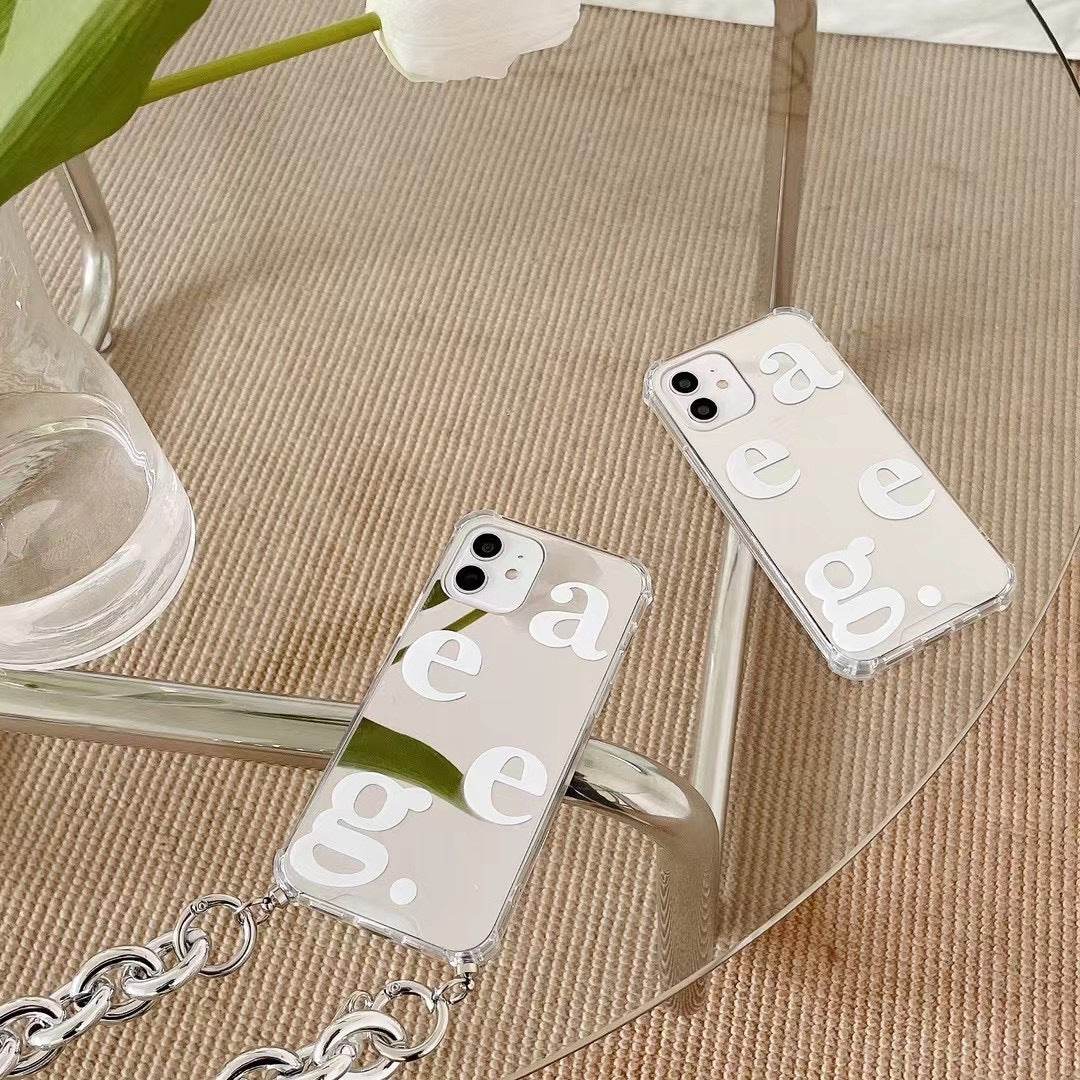 Women Wristband iphone Case Mirror Protective phone case