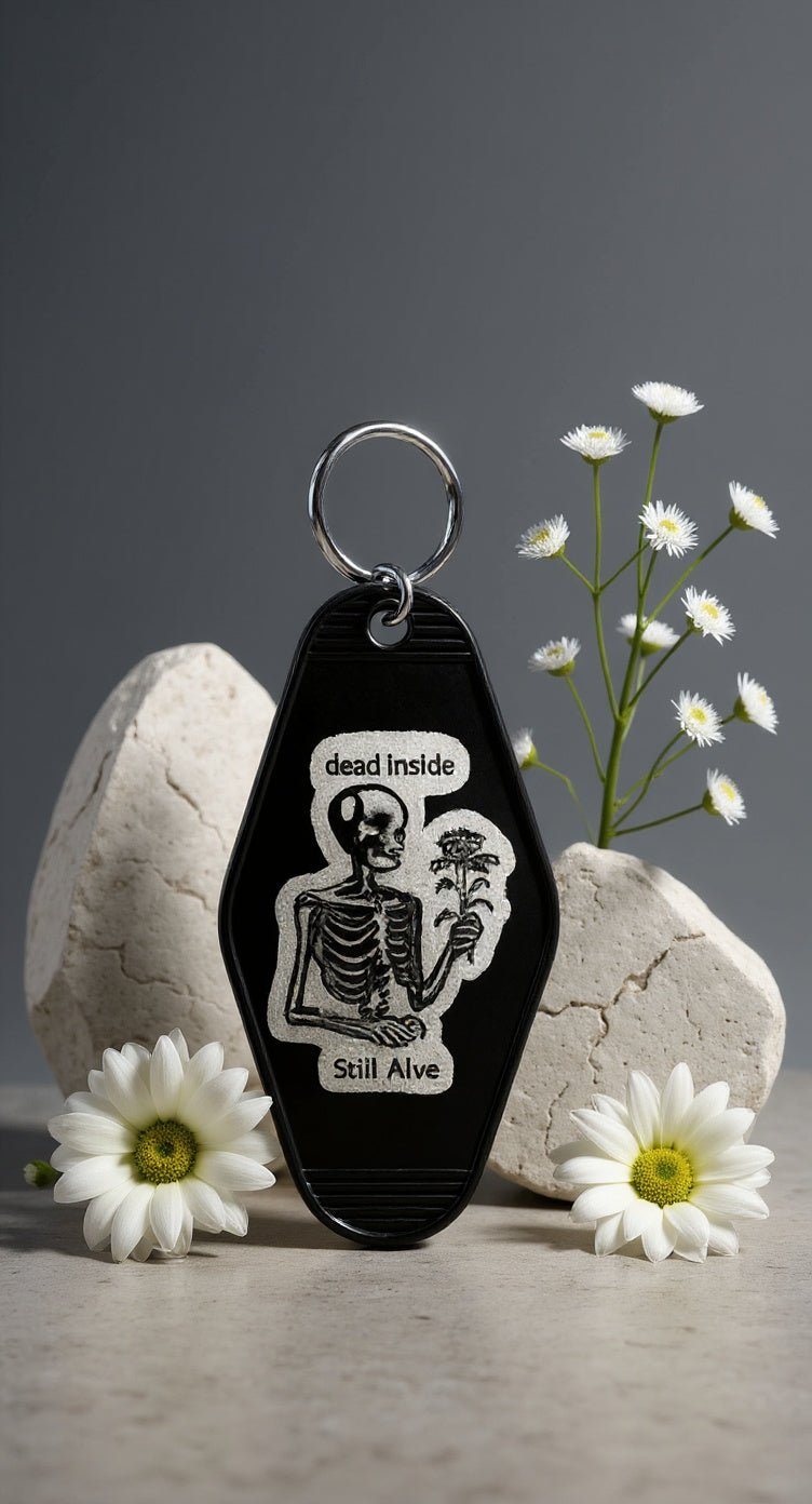 Dead Inside Keychain