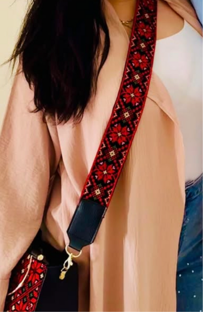 Tatreez Strap | Multipurpose Strap – Palestinian Embroidery Pattern