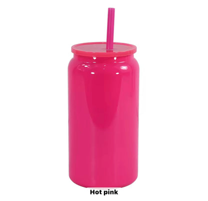 16oz Sublimation Stainless Steel Can - Double Wall Vacuum Insulated