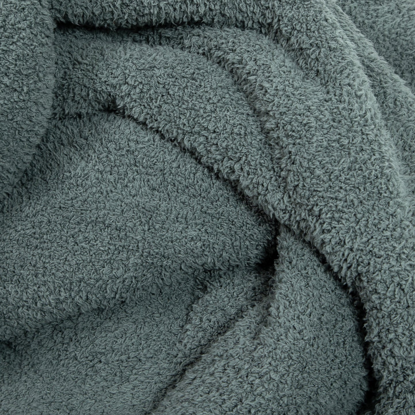 Dark Forest Solid Double Layered Print Extended Throw