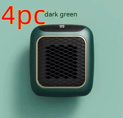 Remote Control Mini Fan Room House Space Heater Warm Artifact