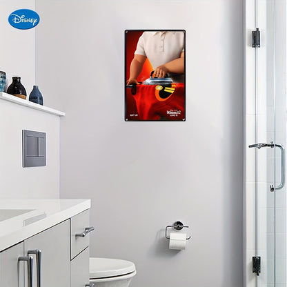 1pc, Authorized, Disney The Incredibles 2 Aluminum Sign Poster(8''x12''/20cm*30cm)Disney The Incredibles Metal Sign, Disney Superman Aluminum Poster, Disney Movie Aluminum Poster, Disney Movie Gifts, Wall Art Decor, Room Deco