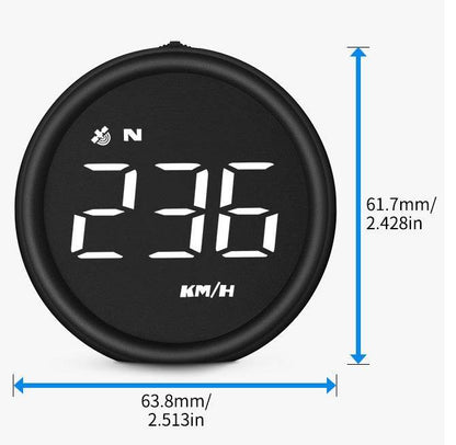 Universal GPS Gauge Head Up Display System Auto Speedometer Digital Over Speed Gauge for Cars Trucks Motorcycles HUD G1