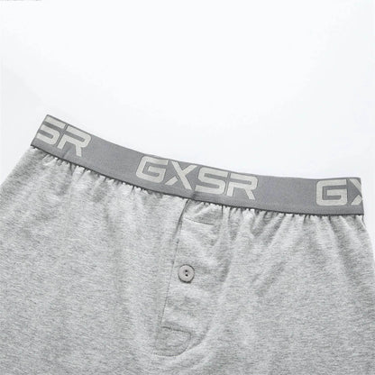 Men's Home Low Waist Pure Cotton Boxer short Breathable Underwear