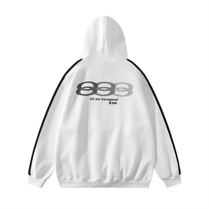 America Street Fall Hoodie Sweatshirt Pullover Unisex