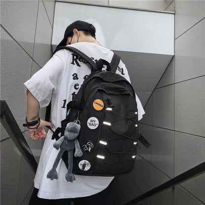 Unisex Teen Large Capacity Sports College High School Backpack