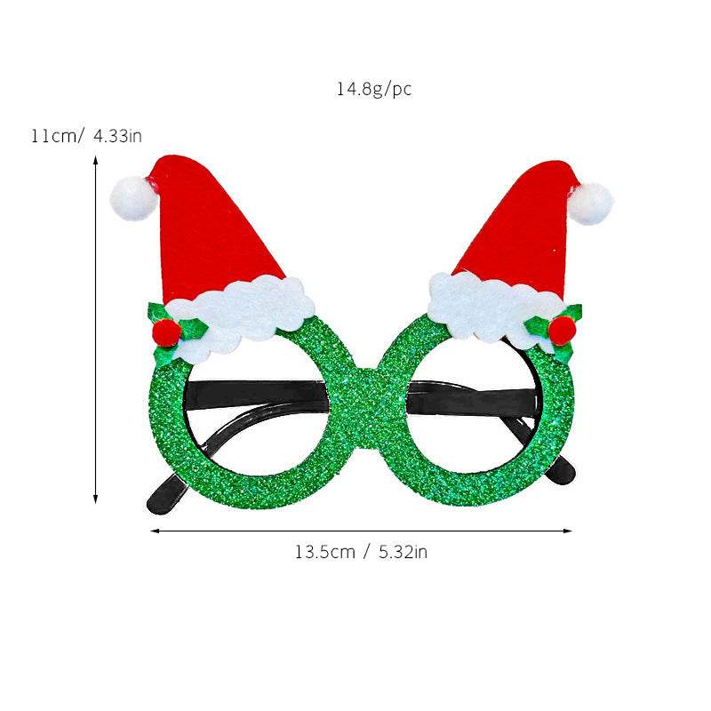 Christmas Creative Party Gathering Dress Up Glasses
